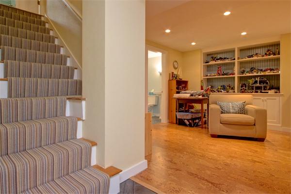 6 Glen Road Winchester, MA 01890 - Photo 22 of 30 a living room with furniture and a flat screen tv