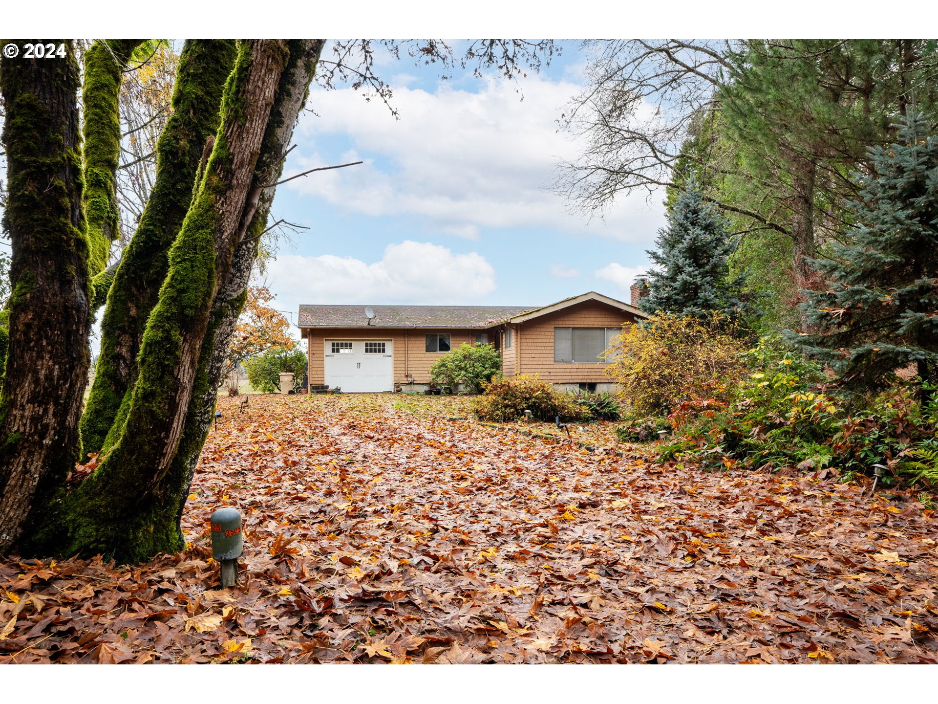 5565 Southwest Kruse Road Wilsonville, OR 97070 - Photo 18 of 28 a view of a house with a yard