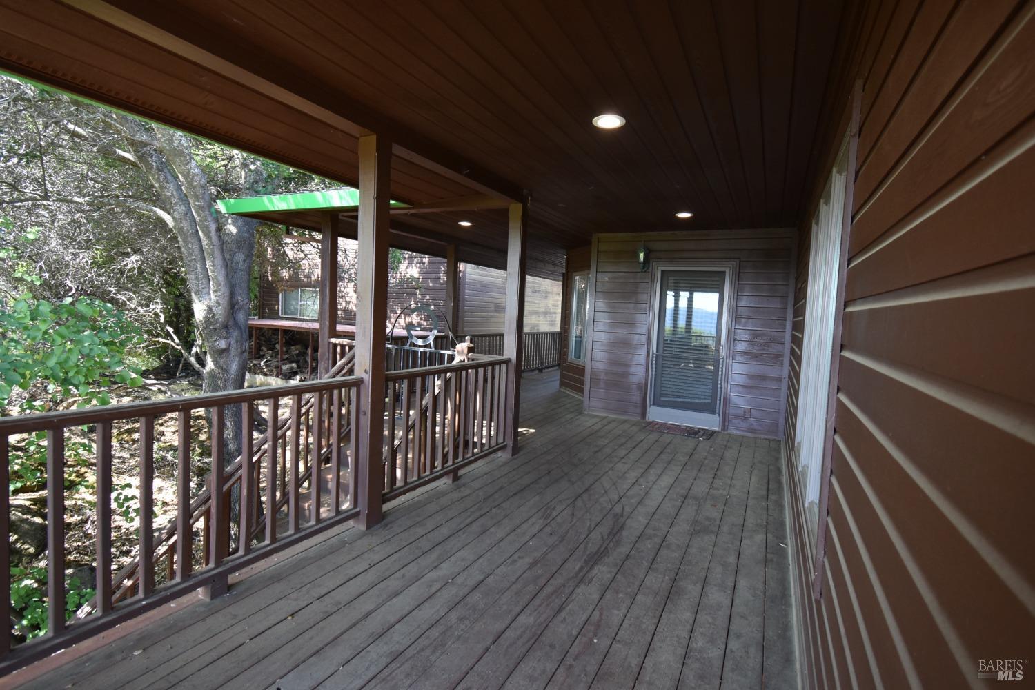 7490 Walnut Lane Lower Lake, CA 95457 - Photo 35 of 44 a view of a balcony