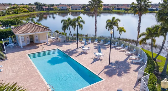 a view of a swimming pool