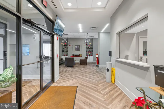 a view of a living room