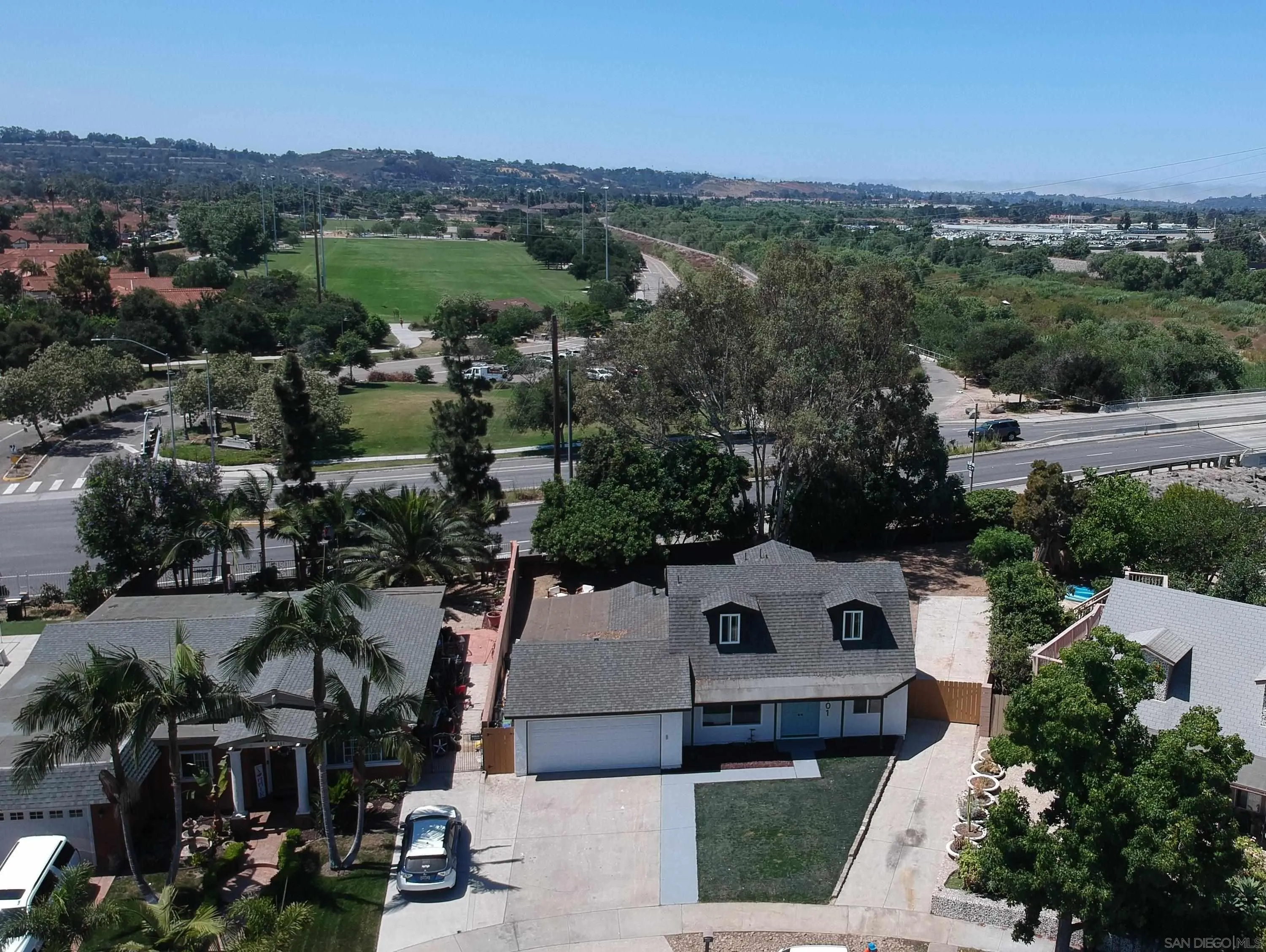 101 Monroe Street Oceanside, CA 92057 - Photo 40 of 40 an aerial view of a house with a outdoor space