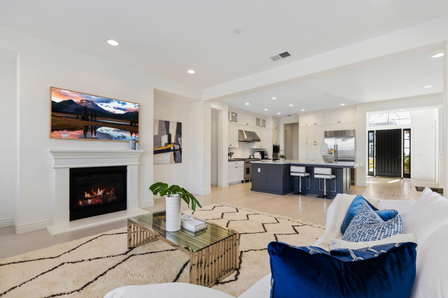 111 Dunfirth Drive Hayward, CA 94542 - Photo 11 of 49 a living room with furniture and a fireplace