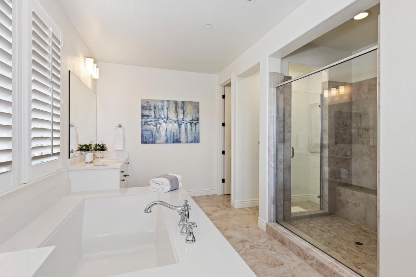 111 Dunfirth Drive Hayward, CA 94542 - Photo 34 of 49 a bathroom with a bathtub shower and a sink