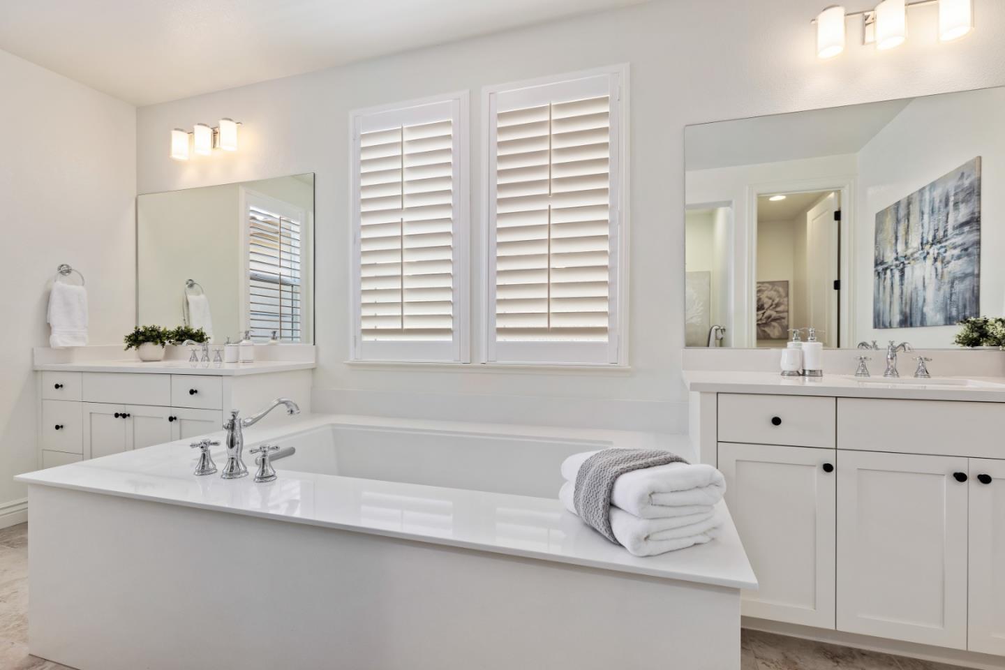 111 Dunfirth Drive Hayward, CA 94542 - Photo 36 of 49 a bathroom with a double vanity sink mirror and double