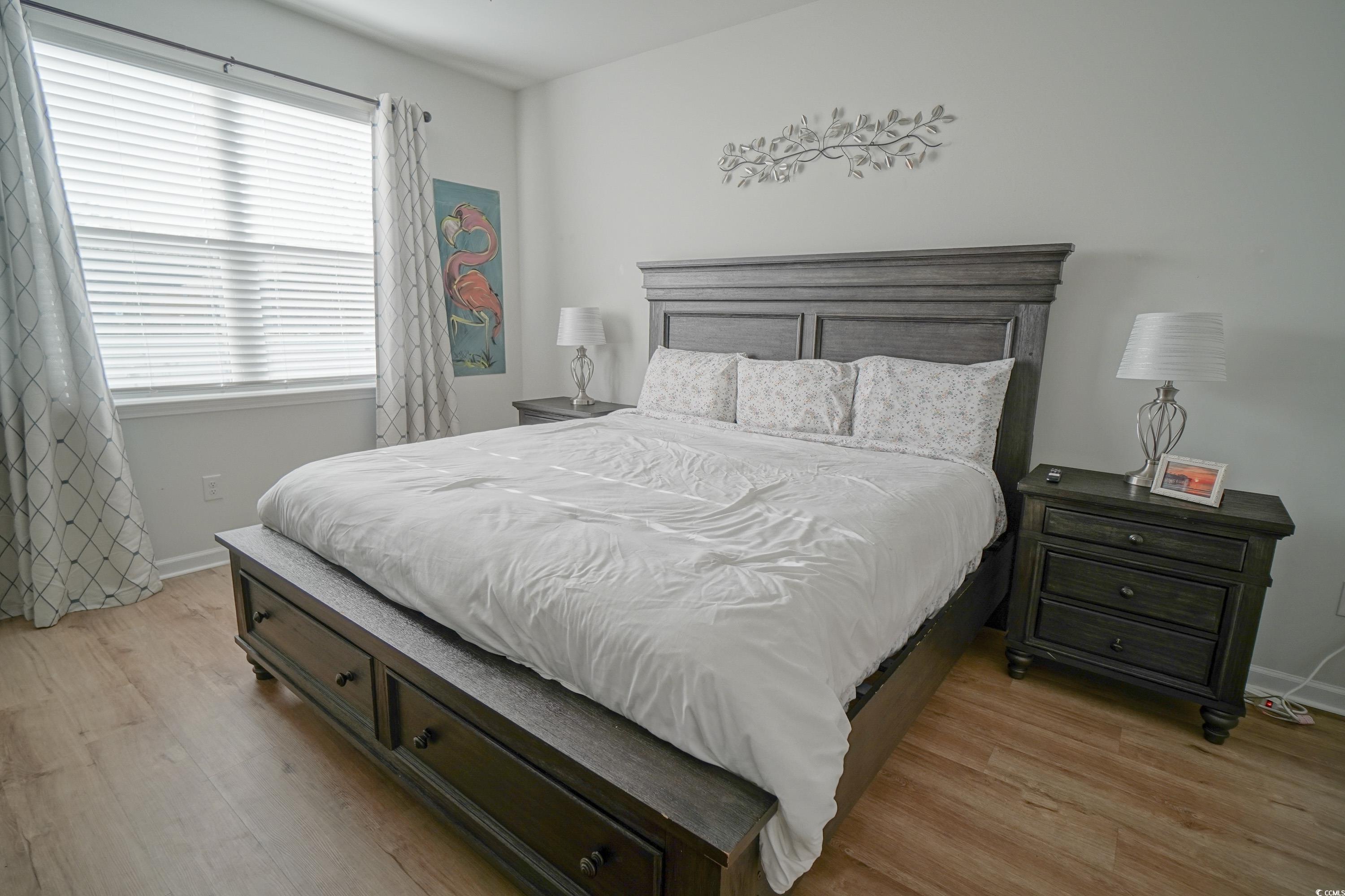 240 Pin Oak Drive Murrells Inlet, SC 29576 - Photo 16 of 40 Bedroom featuring light wood-type flooring