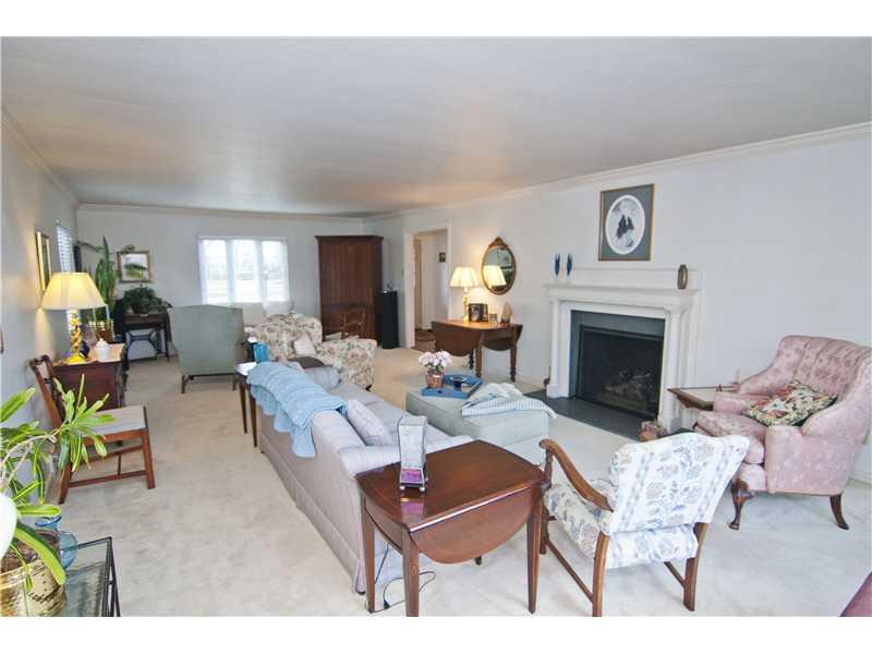 35 Newgate Road Pittsburgh, PA 15202 - Photo 12 of 25 Living Room. Alternate view with GL fireplace.