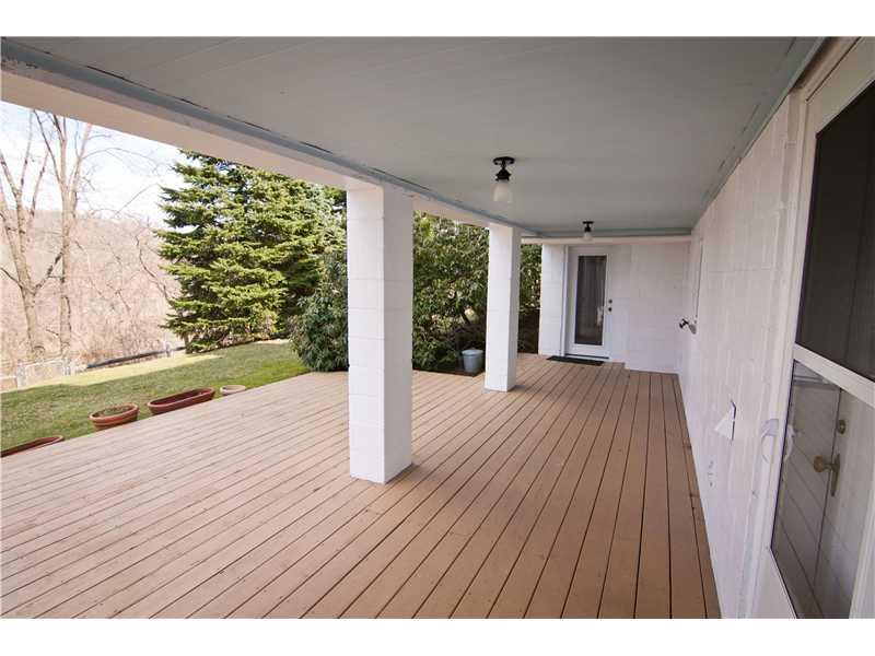 35 Newgate Road Pittsburgh, PA 15202 - Photo 7 of 25 Patio/Deck. Spacious partially covered deck with walkout from FR.