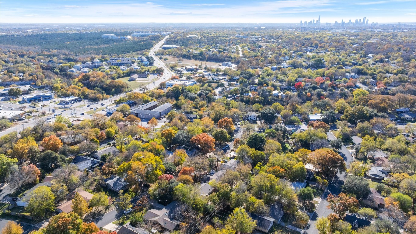 6710 Kings Point West Austin, TX 78723 - Photo 40 of 40 an aerial view of multiple house