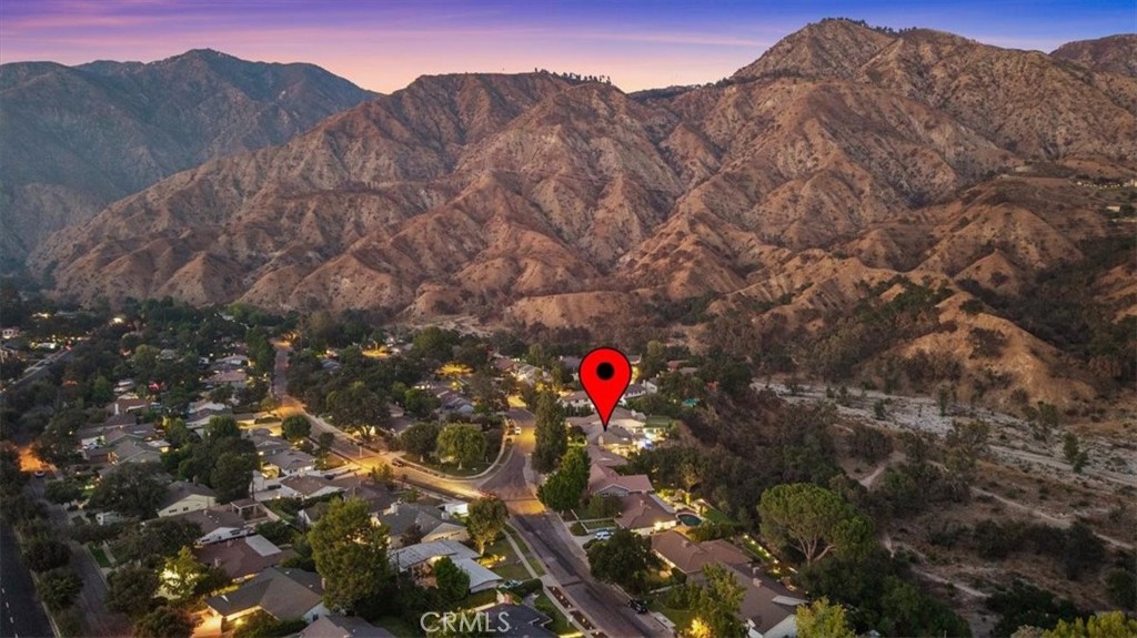 1958 Canyon Close Road Pasadena, CA 91107 - Photo 35 of 40 a view of a houses with a mountain view