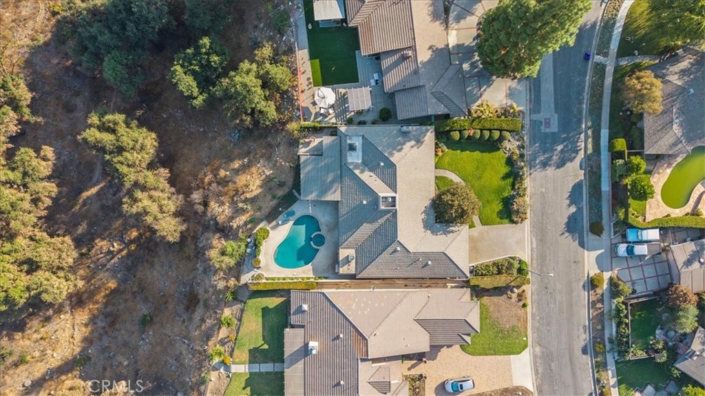 1958 Canyon Close Road Pasadena, CA 91107 - Photo 40 of 40 an aerial view of multiple house with outdoor space