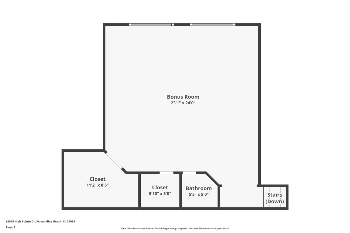 96075 High Pointe Drive Fernandina Beach, FL 32034 - Photo 42 of 42 a picture of a floor plan
