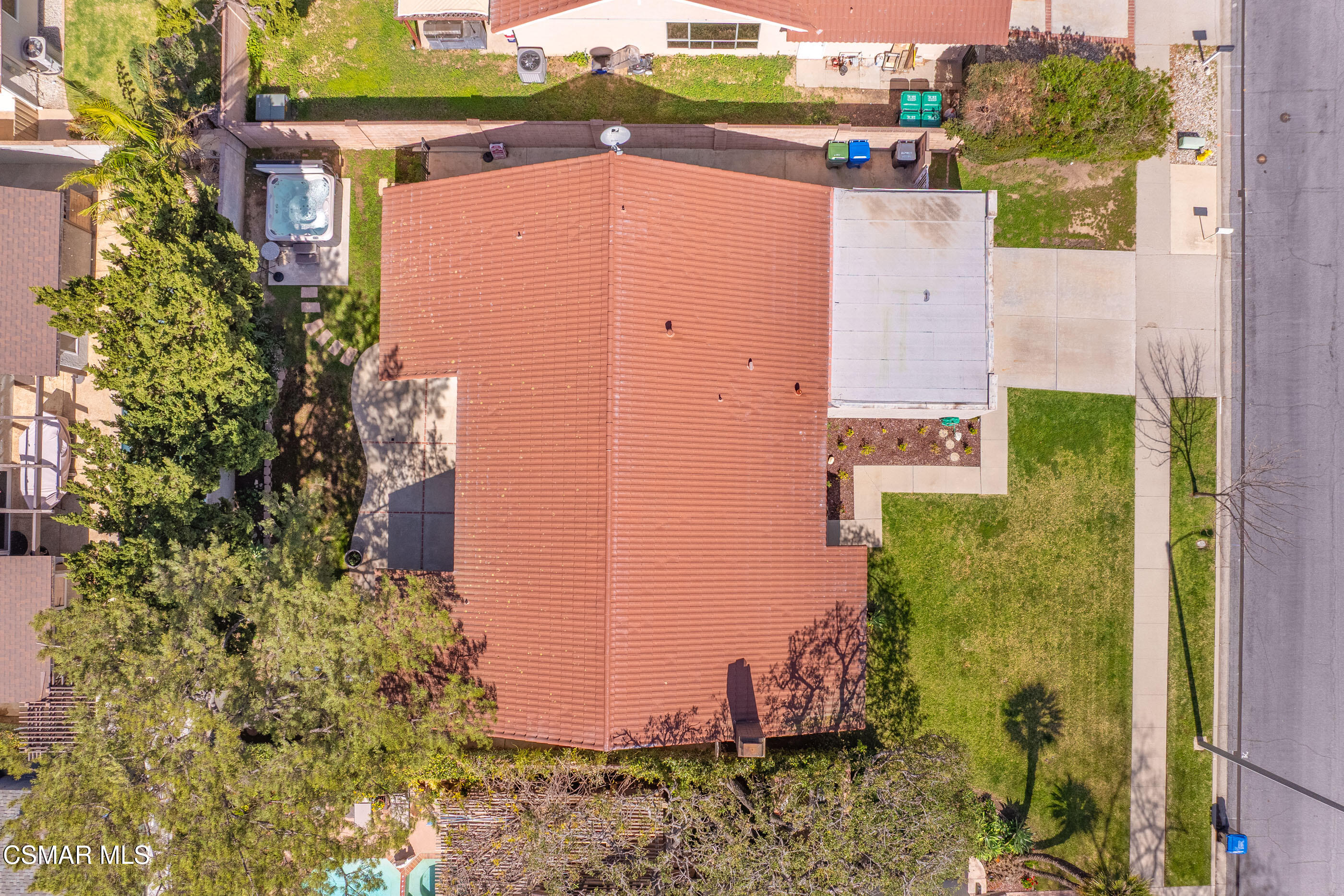 2249 St Clair Avenue Simi Valley, CA 93063 - Photo 50 of 60 an aerial view of a house with a yard