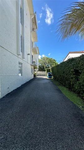 a view of an empty room with a yard