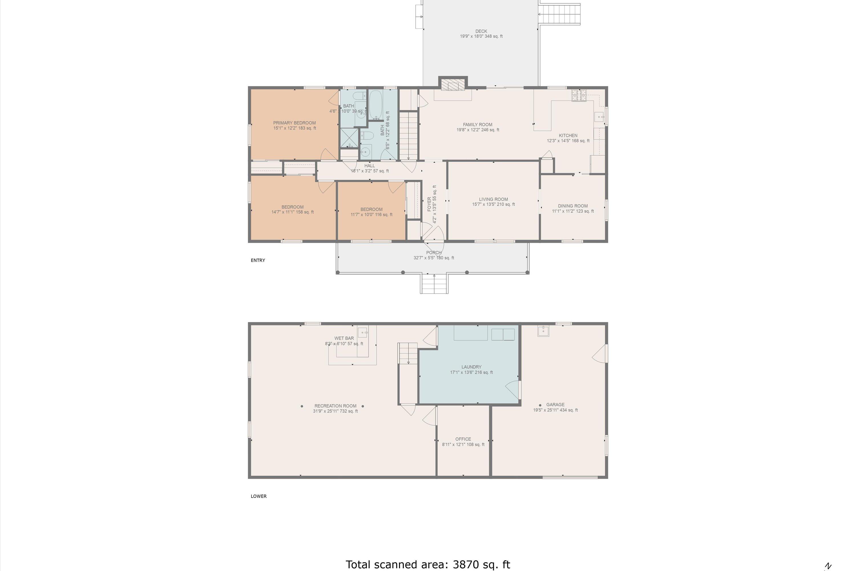 4911 Cave Spring Circle Roanoke, VA 24018 - Photo 38 of 38 38-Floor Plans