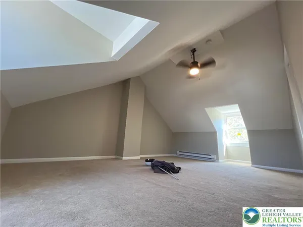 a view of a livingroom with closet