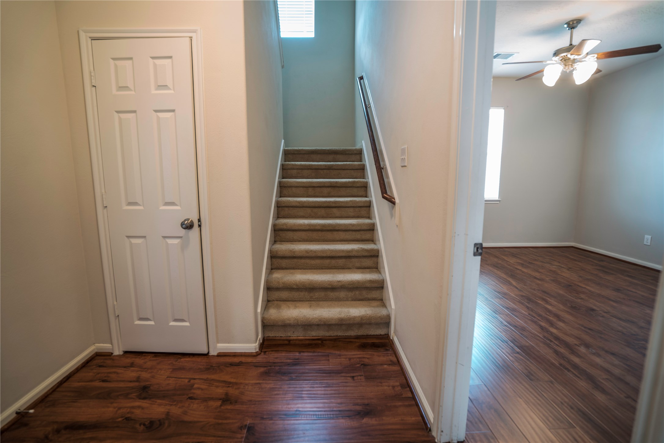 8811 Henrico Lane Rosenberg, TX 77469 - Photo 16 of 18 wooden floor in an empty room with a gallery