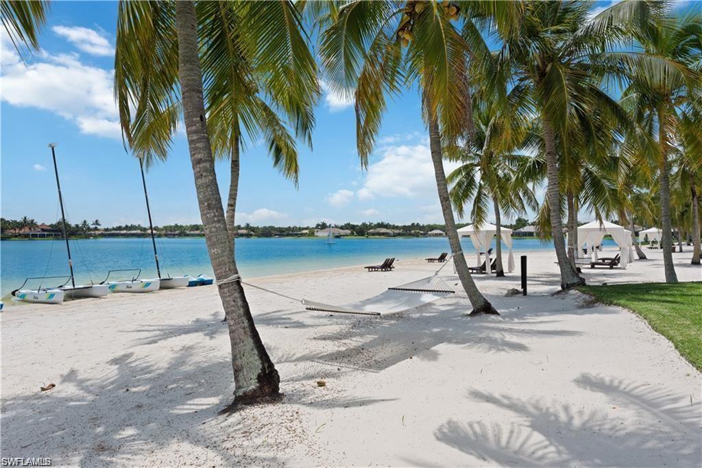 17441 Via Lugano Court Miromar Lakes, FL 33913 - Photo 30 of 40 a view of a yard with a fountain