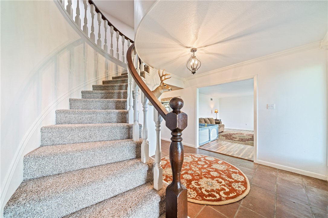501 South County Road 1140 Riviera, TX 78379 - Photo 24 of 40 Grand curved staircase with decorative railing and