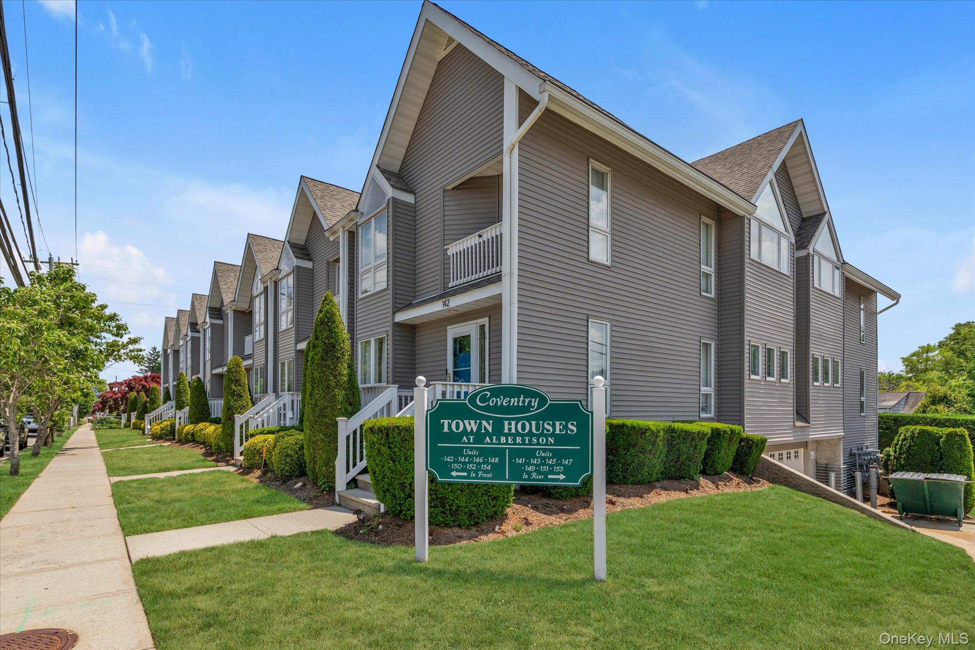 150 I U Willets Road Albertson, NY 11507 - Photo 2 of 21 Coventry Townhomes with private 2 car Garage