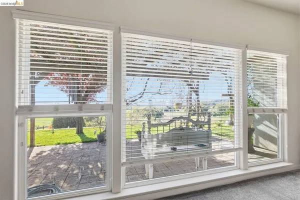 a view of a porch and a window