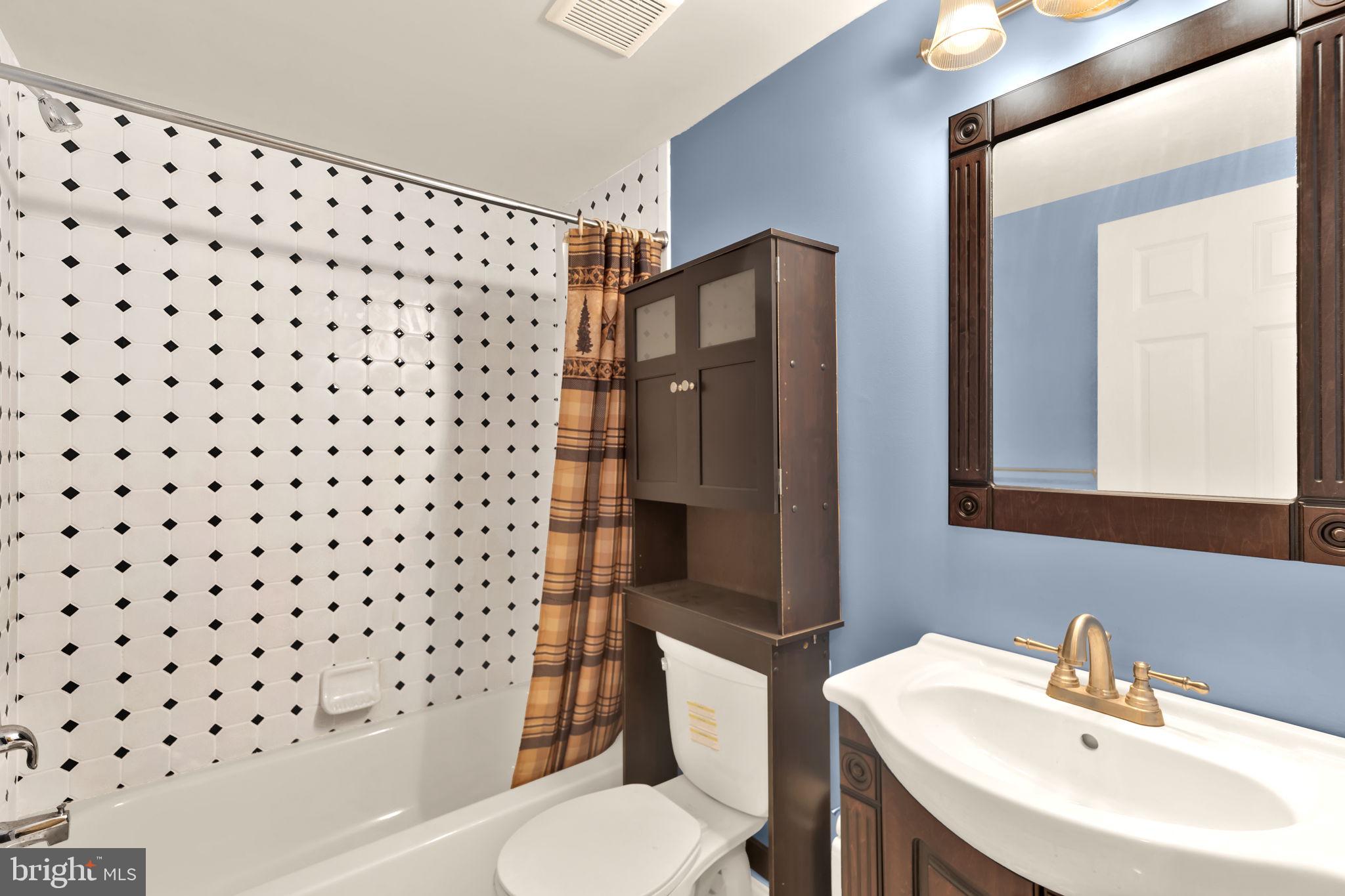 1447 William Street Baltimore, MD 21230 - Photo 20 of 65 a bathroom with a sink toilet and shower