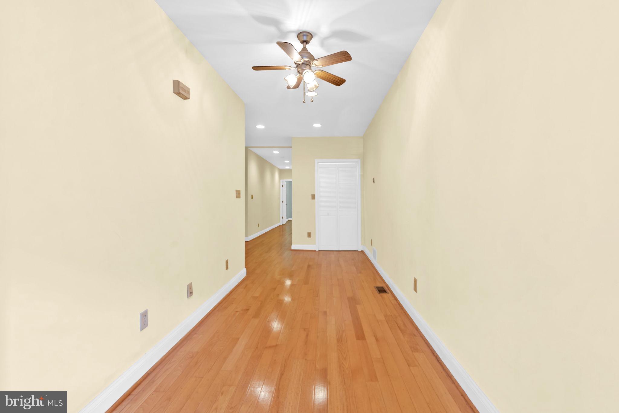 1447 William Street Baltimore, MD 21230 - Photo 8 of 65 a view of a room with a ceiling fan