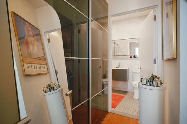 a gym with equipment