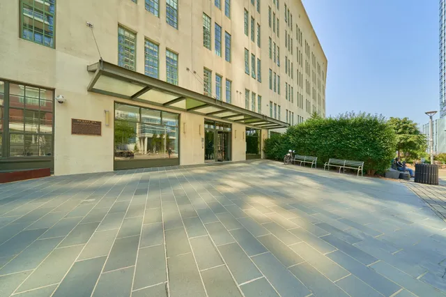 a very nice looking room with a large window