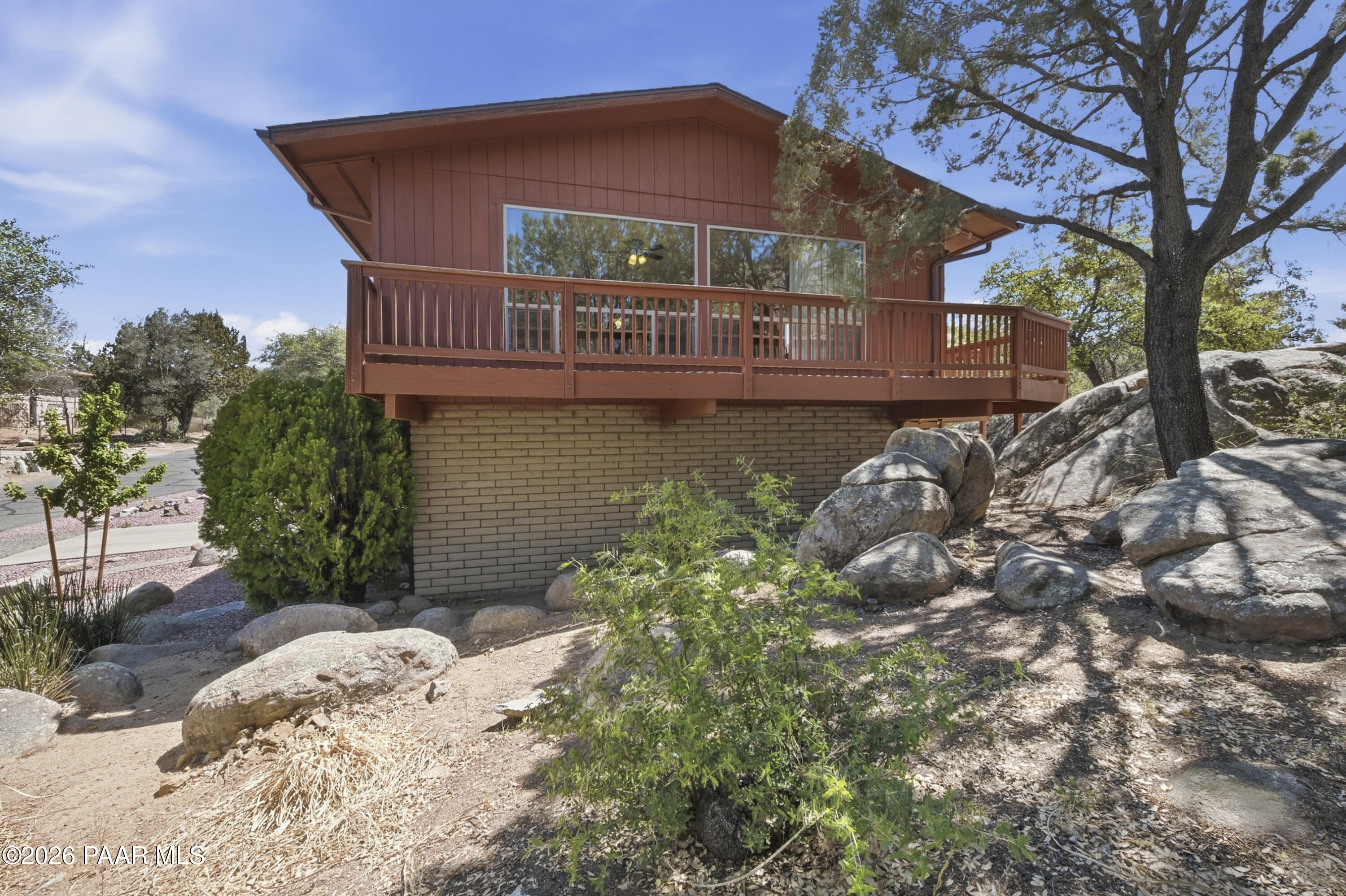 1775 Grandview Road Prescott, AZ 86305 - Photo 39 of 42 a front view of a house with a yard