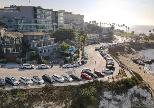 a view of a city with tall buildings