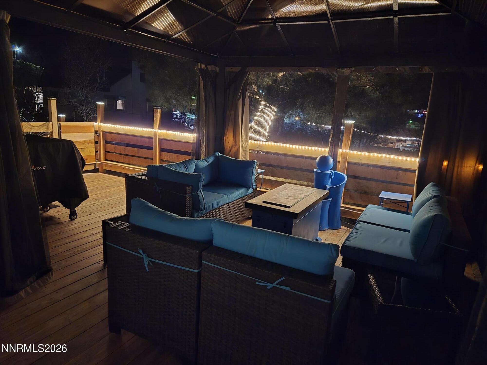 775 Meadow Valley Street Pioche, NV 89043 - Photo 24 of 26 a outdoor space with patio couch and a table