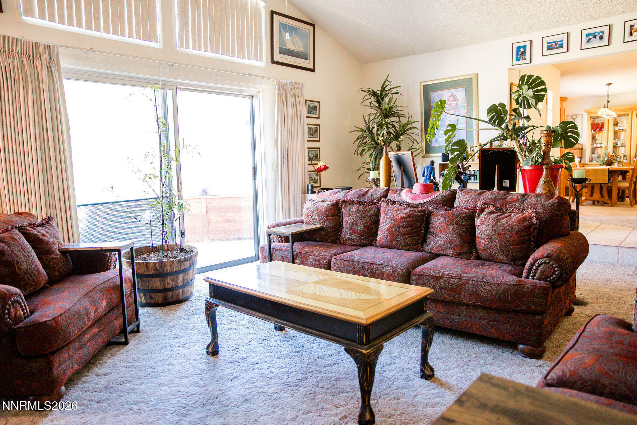 775 Meadow Valley Street Pioche, NV 89043 - Photo 10 of 26 a living room with furniture and a large window