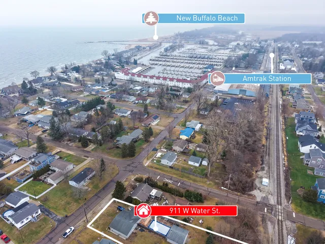 $615,000 | 911 West Water Street, New Buffalo, MI 49117