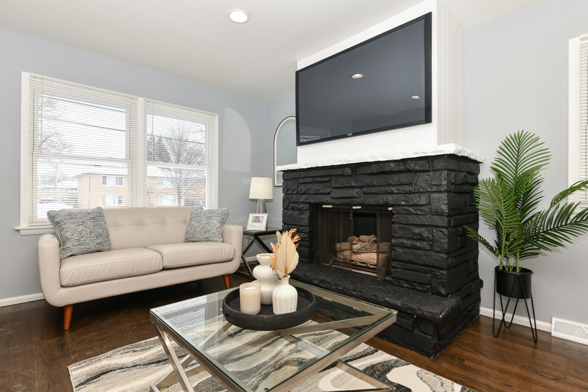 5957 North 64th Street Milwaukee, WI 53218 - Photo 4 of 33 Cozy natural fireplace