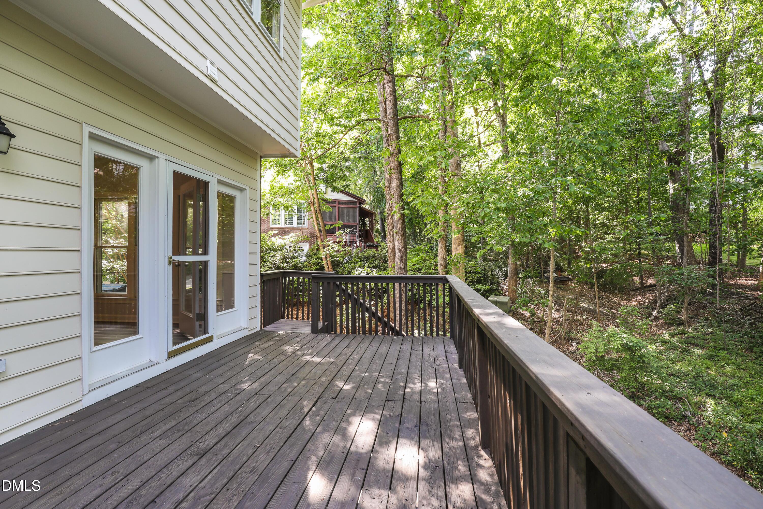15 Preakness Drive Durham, NC 27713 - Photo 12 of 32 a view of balcony with chairs