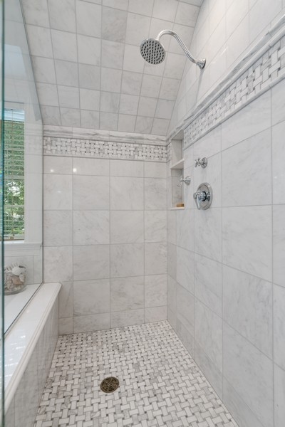 727 Indian Road Glenview, IL 60025 - Photo 21 of 58 a bathroom with a shower