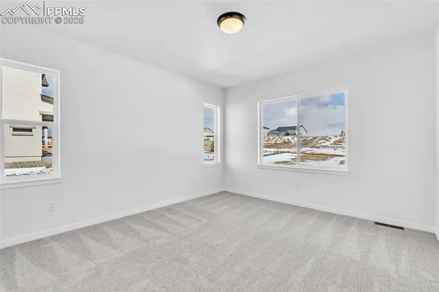 a view of empty room