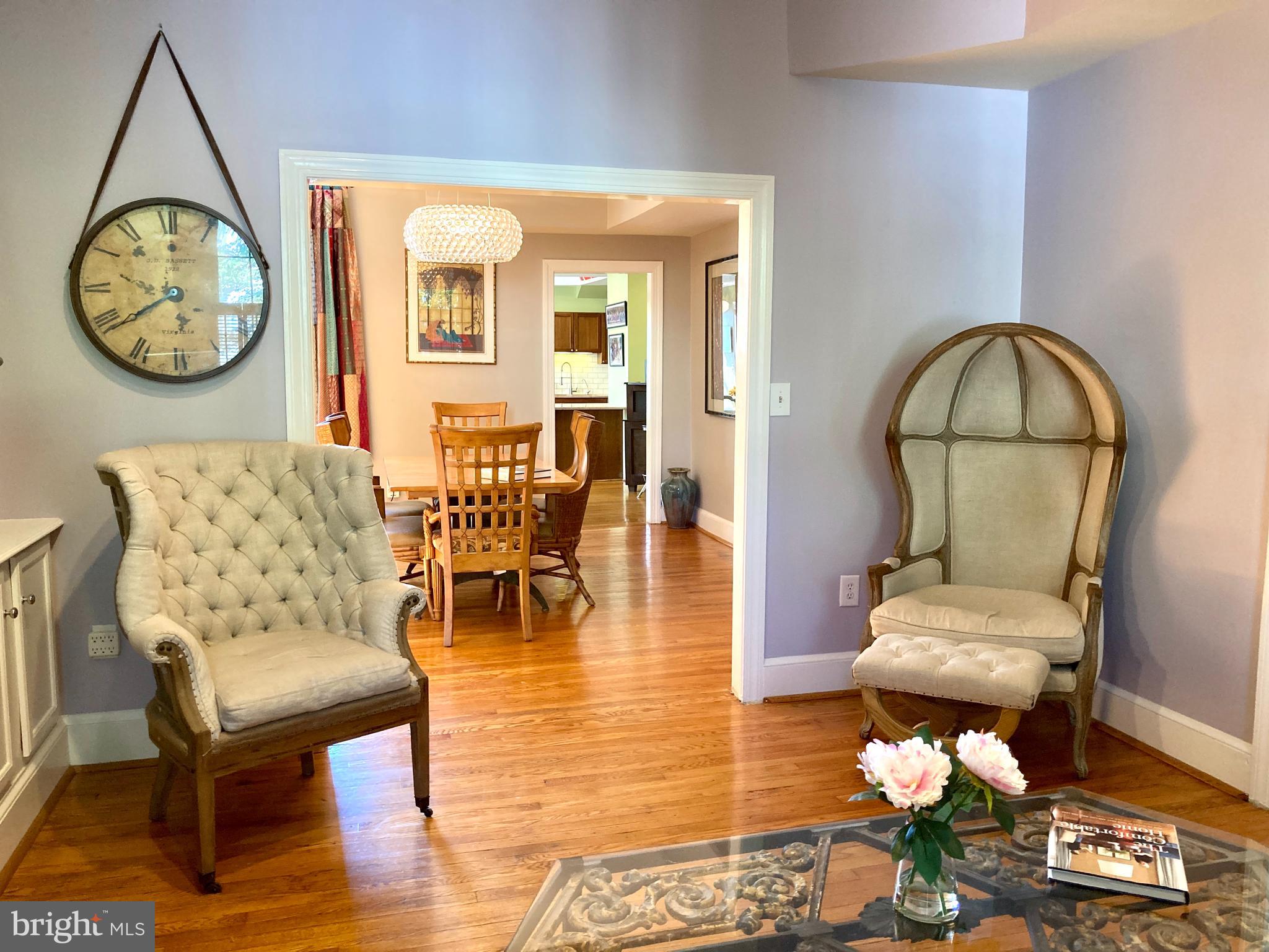 234 10th Street Northeast Washington, DC 20002 - Photo 3 of 49 Open to the Dining Room