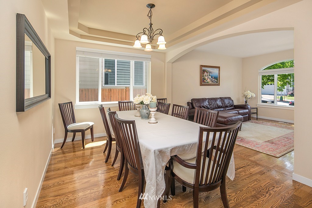 3815 222nd Place Southeast Bothell, WA 98021 - Photo 4 of 20 a view of a dining room with furniture window and outside view