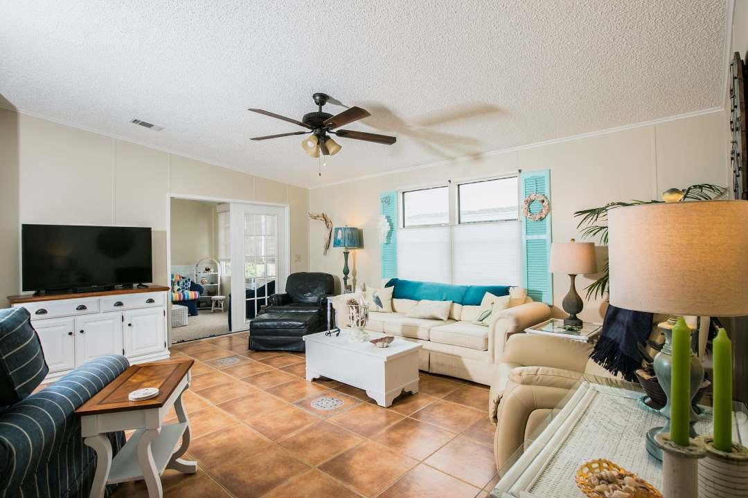 1021 Sebastian Road Barefoot Bay, FL 32976 - Photo 8 of 32 8 1021 Sebastian Rd - Living Room - View