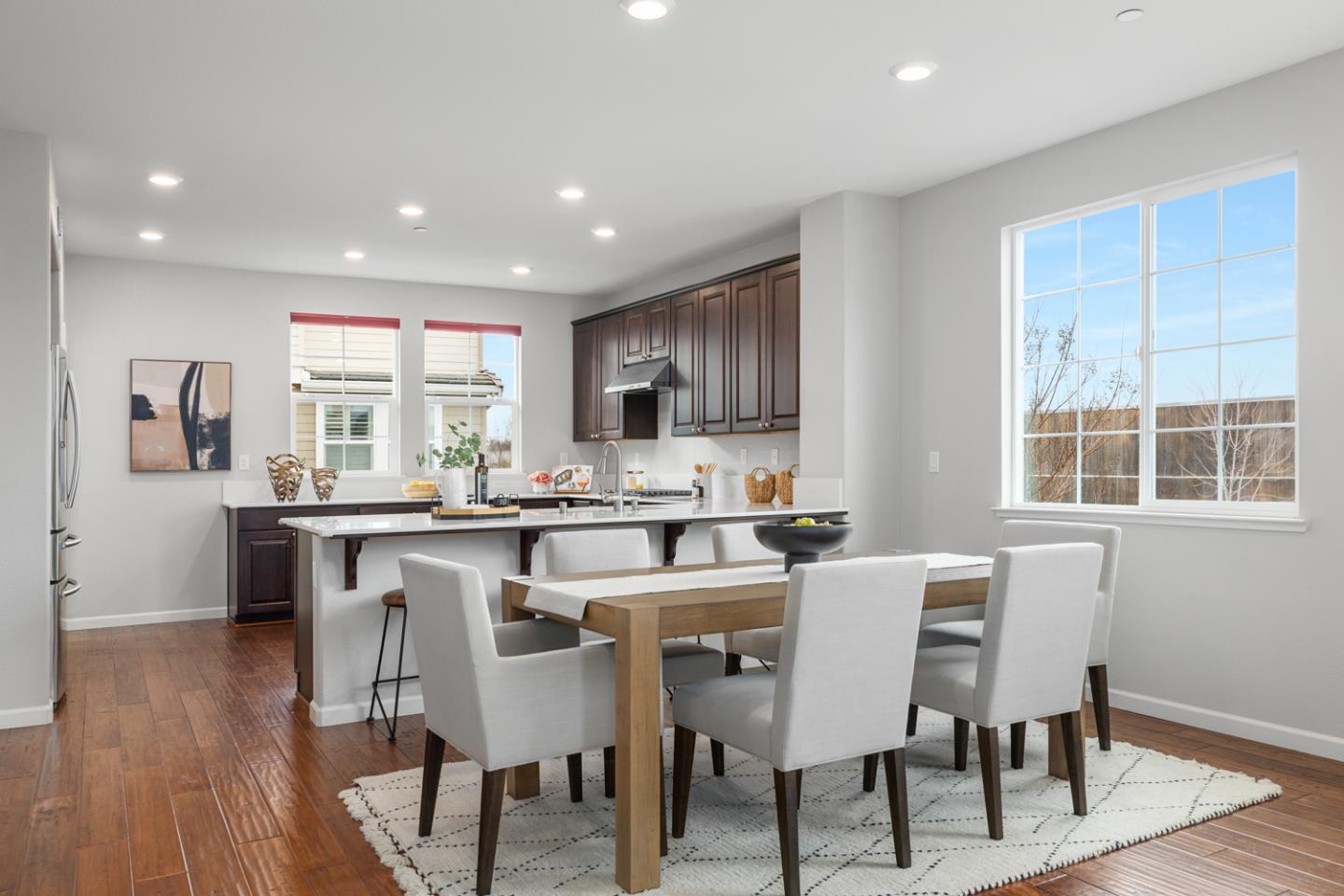2208 Rosenblatt Street Hayward, CA 94544 - Photo 11 of 32 a view of a dining room with furniture window and wooden floor