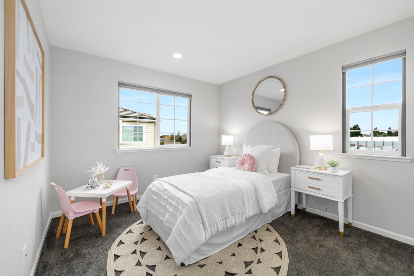 2208 Rosenblatt Street Hayward, CA 94544 - Photo 25 of 32 a bedroom with bed and a window