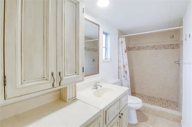 a house view with a backyard space