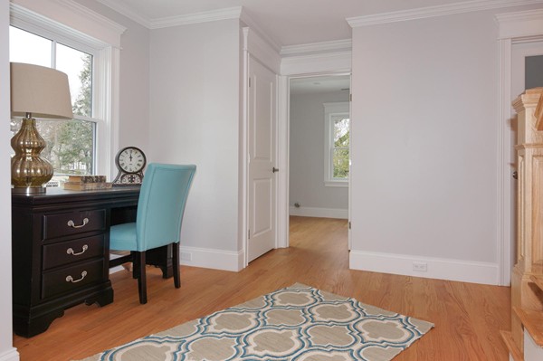 180 Pine Ridge Road Newton, MA 02468 - Photo 12 of 30 a view of a workspace with furniture and a window