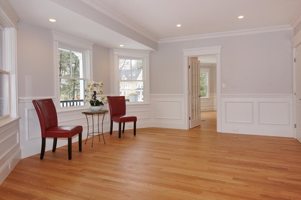 180 Pine Ridge Road Newton, MA 02468 - Photo 10 of 30 a living room with furniture and a wooden floor