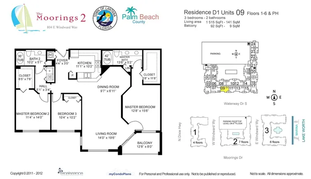 $525,000 | 804 East Windward Way, Unit 509, Lantana, FL 33462