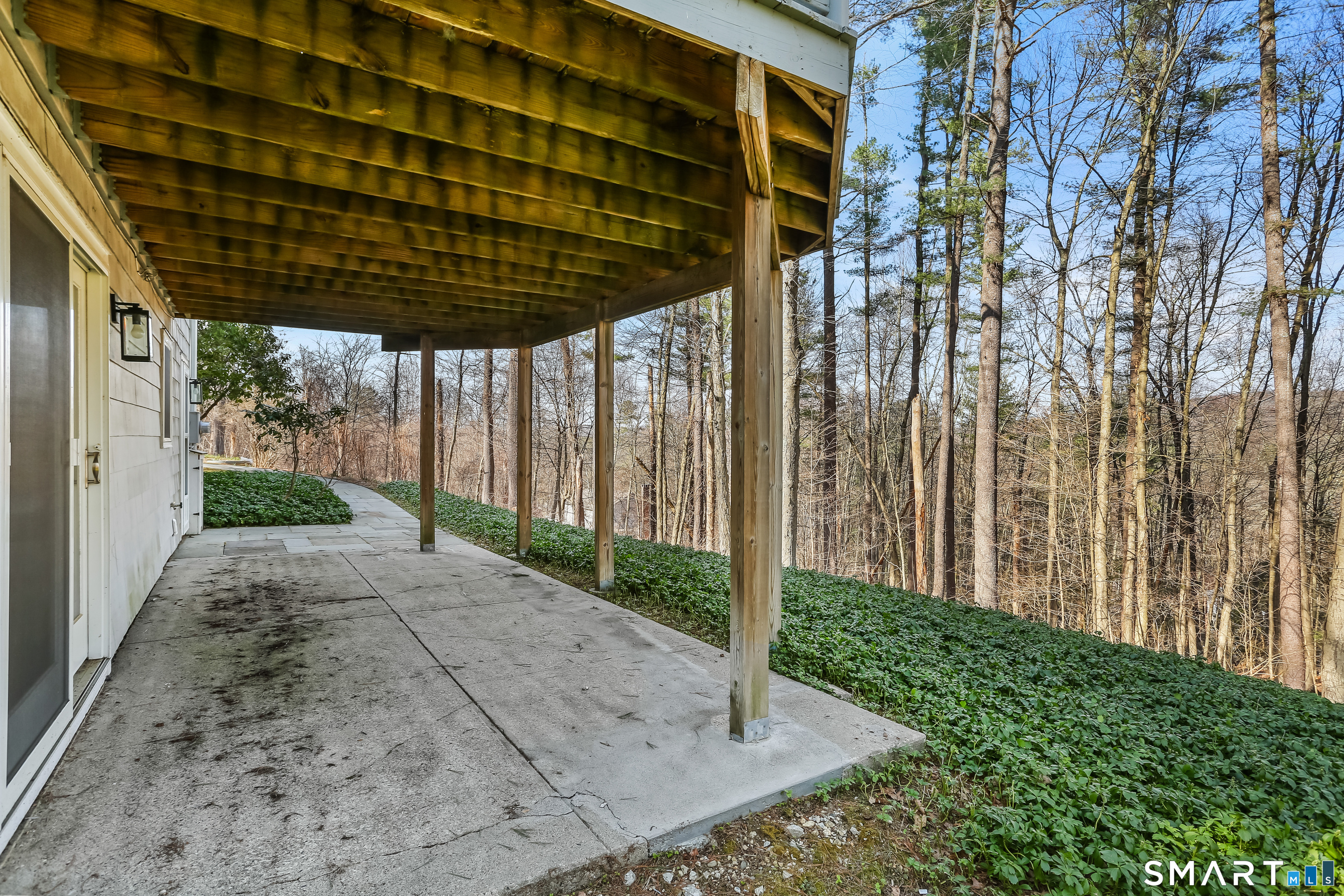268 Umpawaug Road Redding, CT 06896 - Photo 19 of 28 a view of backyard with green space