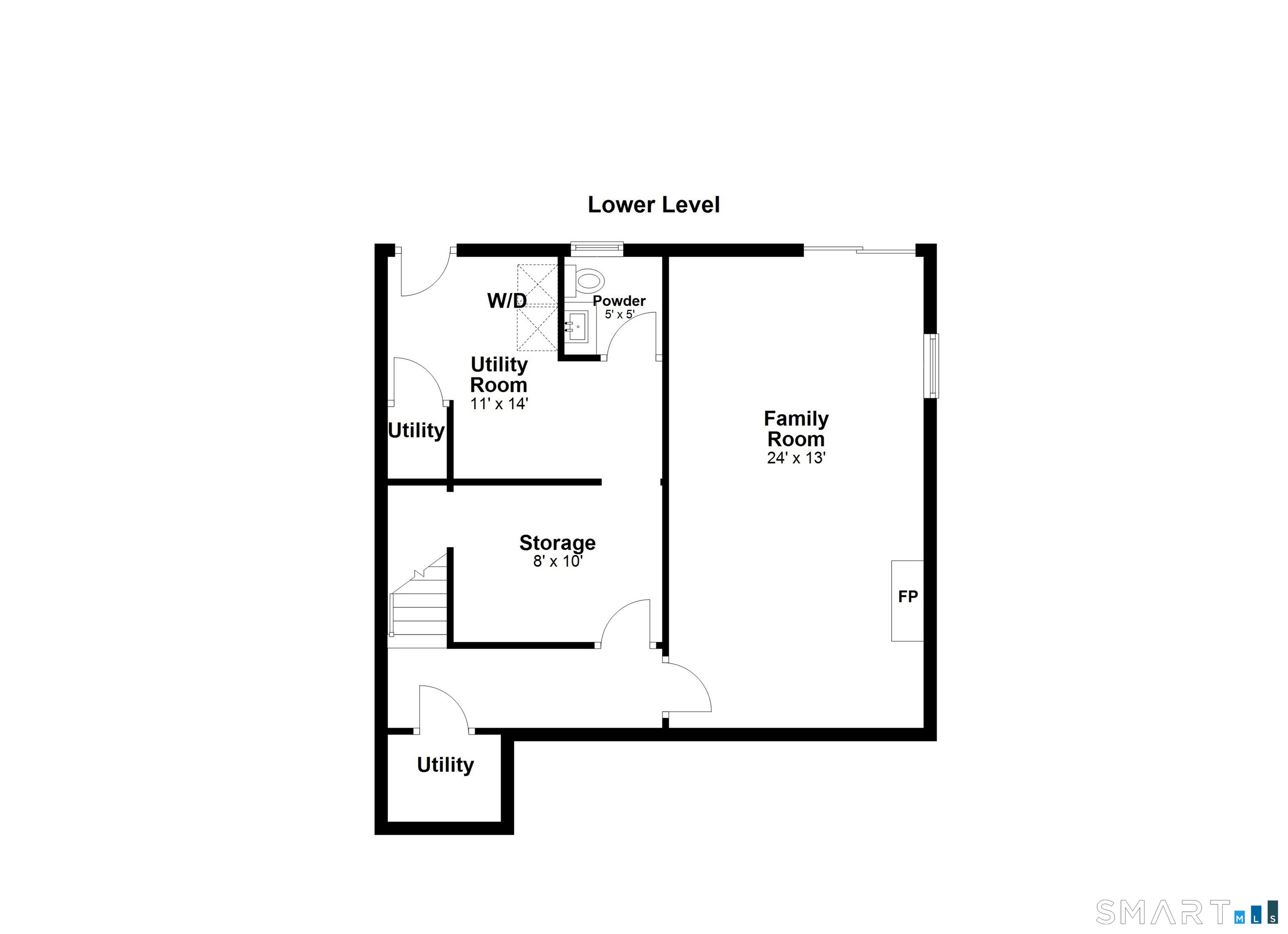 268 Umpawaug Road Redding, CT 06896 - Photo 28 of 28 a picture of a floor plan