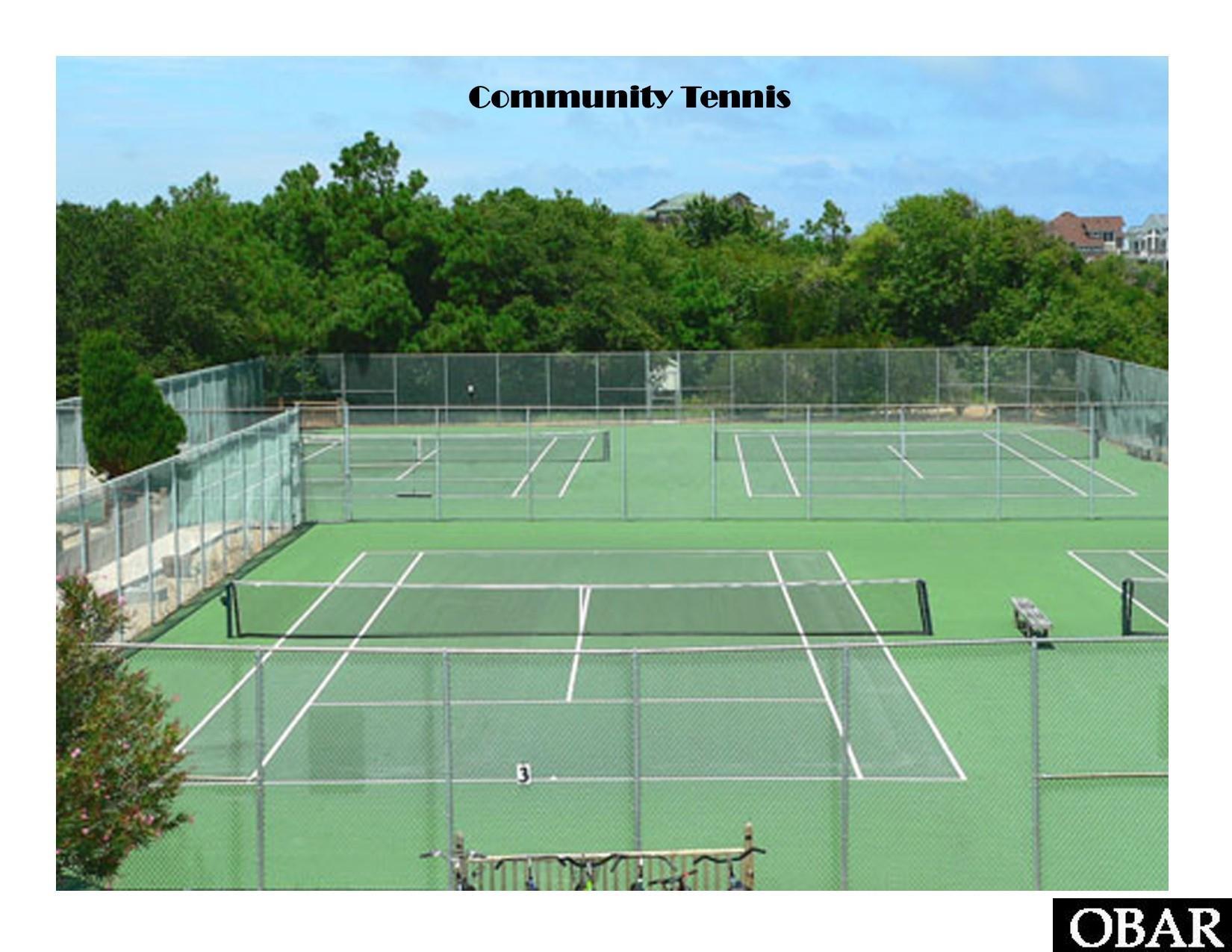914 Sea Ridge Drive Corolla, NC 27927 - Photo 20 of 20 Community Tennis Courts